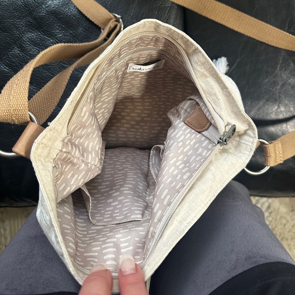 Sakroots Tan and Cream Women's Bag - Picture 4 of 7